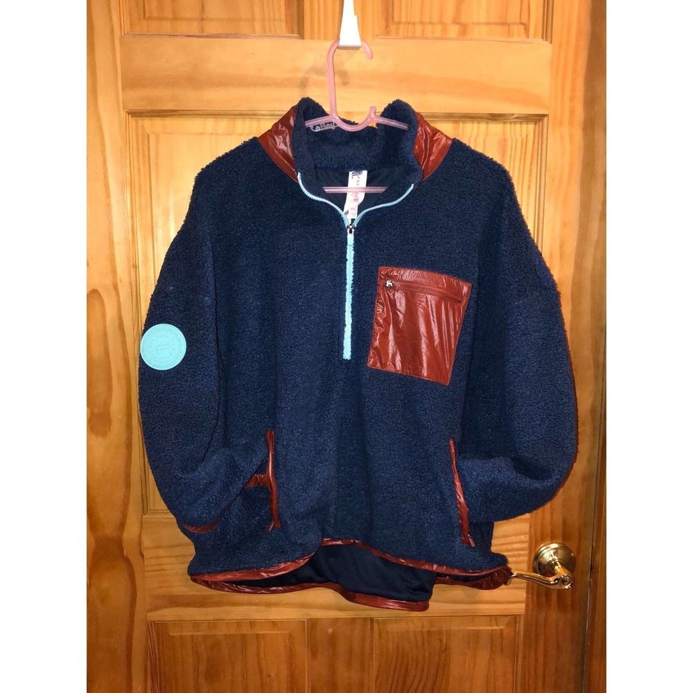 Fabletics Sherpa half zip XXL